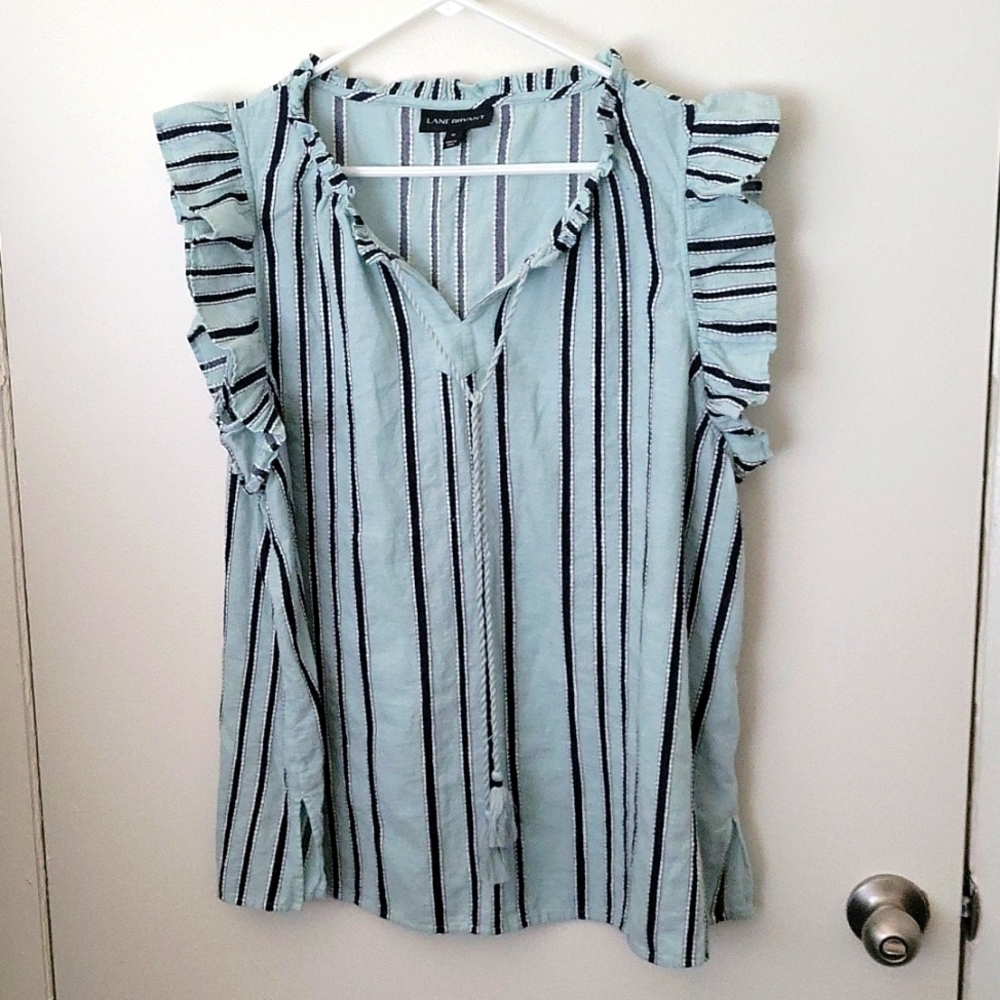 Lane Bryant size 18 100% Cotton blouse